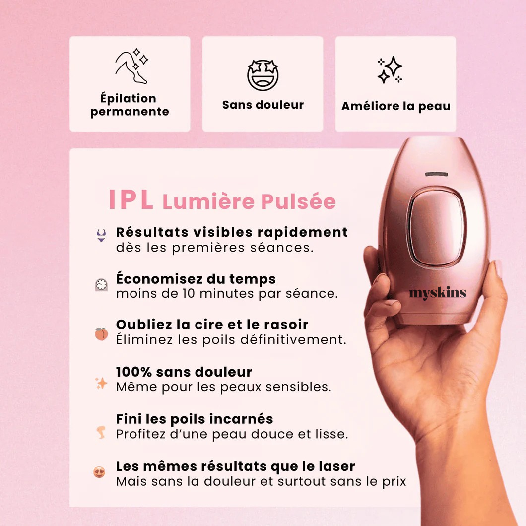 Épilateur à Lumière Pulsée